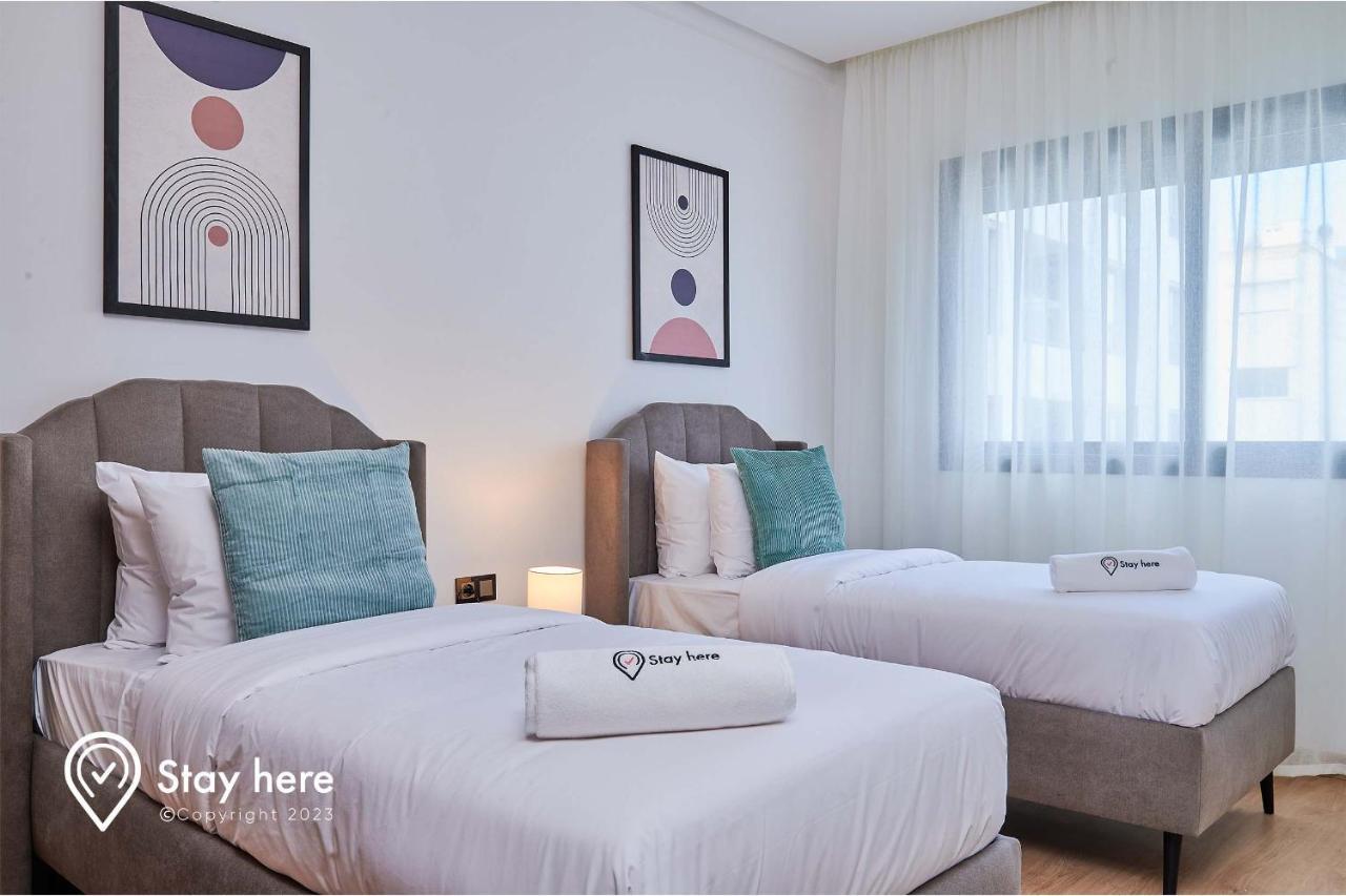 Stayhere Rabat - Hay Riad - Sophisticated Residence Bagian luar foto