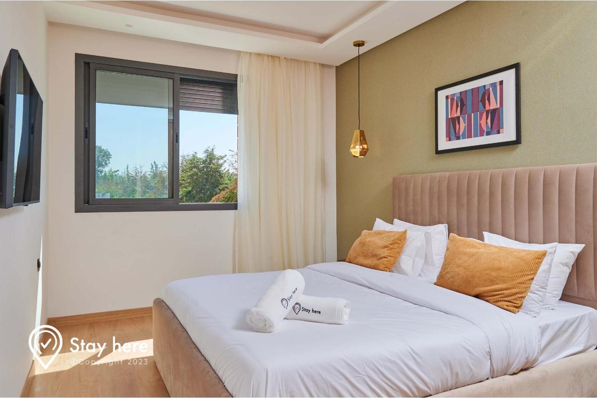 Stayhere Rabat - Hay Riad - Sophisticated Residence Bagian luar foto