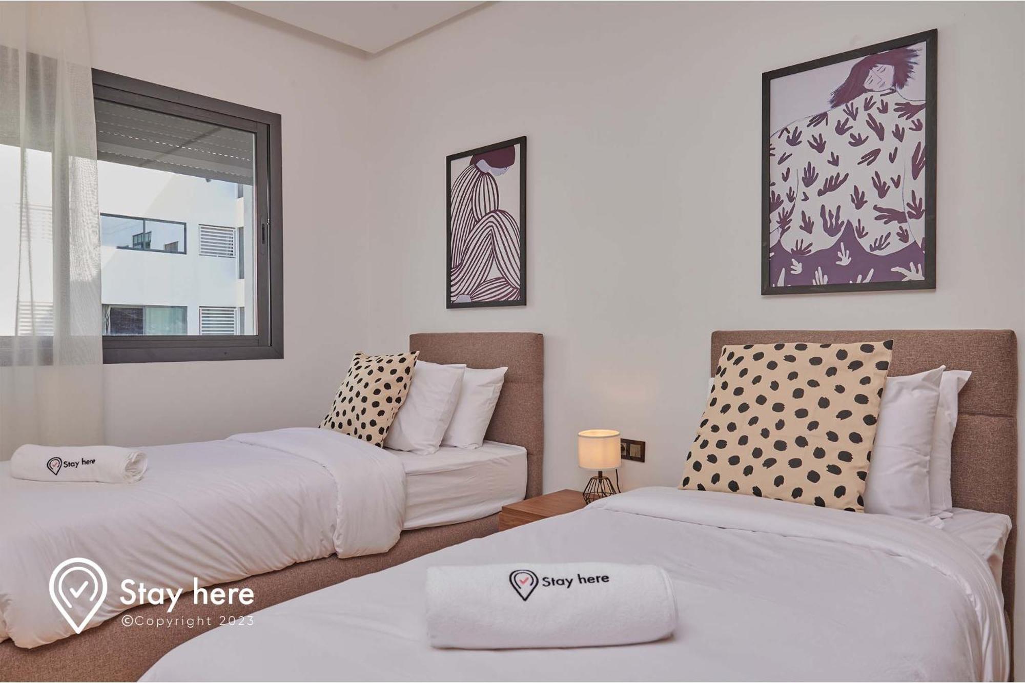 Stayhere Rabat - Hay Riad - Sophisticated Residence Bagian luar foto