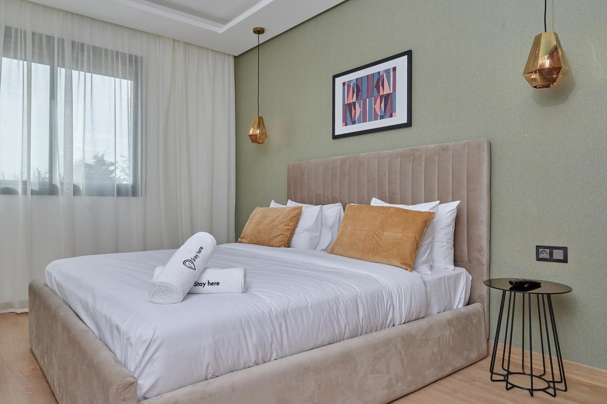 Stayhere Rabat - Hay Riad - Sophisticated Residence Bagian luar foto